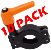 Aluminum Ratchet Clamps Fits: NW16 & NW10 NW16-CRB-PK10 Aluminum Ratchet Clamps Fits: NW16 & NW10 NW16-CRB-PK10