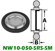 NW10 Mesh Screen Ring Silicone O-Ring NW10-050-SRS-SM NW10 Mesh Screen Ring Silicone O-Ring NW10-050-SRS-SM