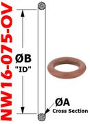 NW16 Viton O-Ring (NW16-075-OV) NW16 Viton O-Ring (NW16-075-OV)
