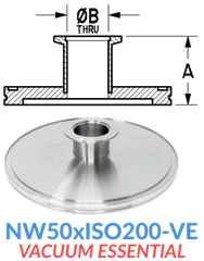 Straight Reducer (NW50xISO200-VE)