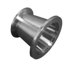 NW40 TO NW16 Conical Adapter 304 Stainless Steel - Chemtech Scientific