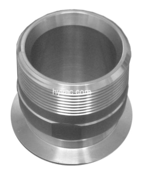 NW50 X 2.000 NW50 X 2.000" Male National Pipe Tap (MNPT) Aluminum (2" Male National Pipe Tap (MNPT) - Chemtech Scientific