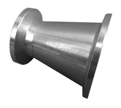 NW25 TO NW16 Conical Adapter 304 Stainless Steel - Chemtech Scientific