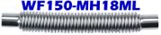 1.50" ID x 18" OAL Flexible Metal Hose Long Cuff WF150 - MH18ML - Chemtech Scientific Incorporated