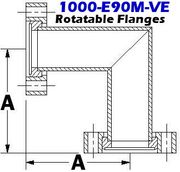 10" CF Mitered Elbow (1000 - E90M - VE) - Chemtech Scientific Incorporated