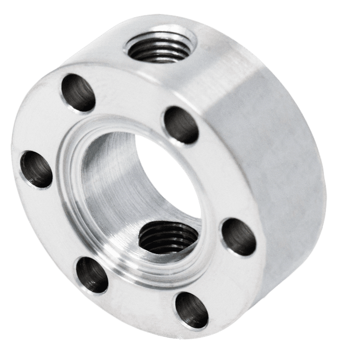 1.33" OD Conflat With (2) Female NPT Side Ports (133DxSP06 - 2) - Chemtech Scientific Incorporated