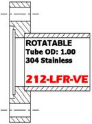 2.12" Conflat Half Nipple Rotatable (212-LFR-VE)