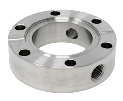 2.75" OD Conflat With (2) Female NPT Side Ports (275DxSP12 - 2) - Chemtech Scientific Incorporated