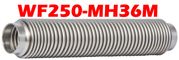 2.50" ID x 36" OAL Flexible Metal Hose WF250 - MH36M - Chemtech Scientific Incorporated