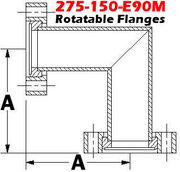 2.75" CF Mitered Elbow (275 - 150 - E90M) - Chemtech Scientific Incorporated