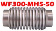 3.00" ID x 5.50" OAL Flexible Metal Hose WF300-MH5-50