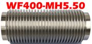 4.00" ID x 5.50" OAL Flexible Metal Hose WF400 - MH5 - 50 - Chemtech Scientific Incorporated