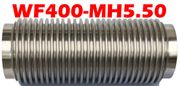 4.00" ID x 5.50" OAL Flexible Metal Hose WF400-MH5-50