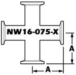 4 - Way Cross - NW16 (NW16 - 075 - X) - Chemtech Scientific Incorporated