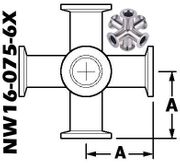6 - WAY Cross, NW16 (NW16 - 075 - 6X) - Chemtech Scientific Incorporated
