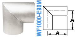 90° Mitered Elbow TUBE OD: 10" WF1000 - E90M - Chemtech Scientific Incorporated