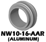 Aluminum Adaptive Centering Ring NW10 To NW16 (NW10-16-AAR)