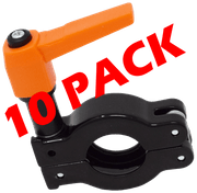 Aluminum Ratchet Clamps Fits: NW16 & NW10 NW16 - CRB - PK10 - Chemtech Scientific Incorporated