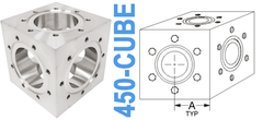 4.50" OD Conflat Cube (450 - CUBE) - Chemtech Scientific Incorporated