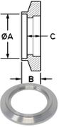NW16 Weld Ring Flange NW16 - RF - VE - Chemtech Scientific Incorporated
