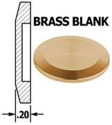 NW25 - Brass Blank (NW25 - 100 - BB) - Chemtech Scientific Incorporated