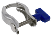 Horseshoe Spring Clamp with Blue Plastic Knob Fits: NW16 & NW10 NW16 - 075 - CHK - Chemtech Scientific Incorporated