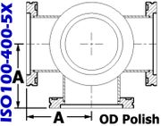 ISO100 Cross, 5 - Way (ISO100 - 400 - 5X) - Chemtech Scientific Incorporated