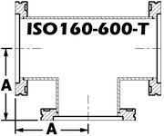 ISO160 Tee (ISO160 - 600 - T) - Chemtech Scientific Incorporated