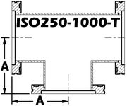 ISO250 Tee (ISO250 - 1000 - T) - Chemtech Scientific Incorporated