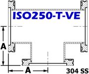ISO250 Tee (ISO250 - T - VE) - Chemtech Scientific Incorporated