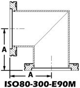 ISO80 Mitered Elbow (ISO80 - 300 - E90M) - Chemtech Scientific Incorporated