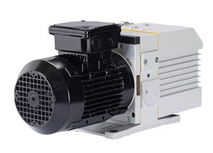 Leybold TRIVAC D 4 B Dual-Stage Rotary Vane Vacuum Pump 1~ Dual Voltage Motor