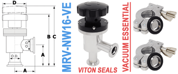 NW16 Manual Right Angle Valve (MRV-NW16-VE)