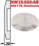 NW10 - Aluminum Blank NW10 - 050 - AB - Chemtech Scientific Incorporated
