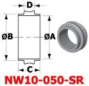 NW10 Centering Ring Without O - Ring (NW10 - 050 - SR) - Chemtech Scientific Incorporated