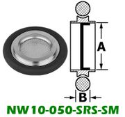 NW10 Mesh Screen Ring Silicone O-Ring NW10-050-SRS-SM