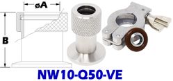NW10 Quick Coupling To 1/2" OD Tube Size (NW10-Q50-VE)