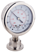 NW10 to Compound Vacuum/Pressure Gauge (NW10-050-CG)