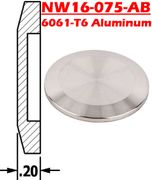 NW16 - Aluminum Blank NW16 - 075 - AB - Chemtech Scientific Incorporated