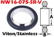NW16 Centering Ring (NW16 - 075 - SR - V) - Chemtech Scientific Incorporated