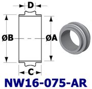 NW16 Centering Ring Without O - Ring (NW16 - 075 - AR) - Chemtech Scientific Incorporated