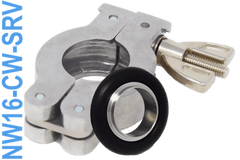 NW16 Clamp & Ring Assembly (NW16 - CW - SRV) - Chemtech Scientific Incorporated