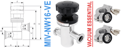 NW16 Manual Inline Vacuum Valve (MIV - NW16 - VE) - Chemtech Scientific Incorporated