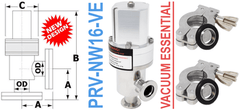 NW16 Pneumatic Angle Valve (PRV - NW16 - VE) - Chemtech Scientific Incorporated