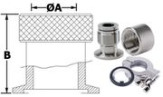 NW16 Quick Coupling To 1/16 OD Tube Size (NW16 - Q06 - VE) - Chemtech Scientific Incorporated