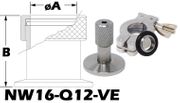 NW16 Quick Coupling To 1/8 OD Tube Size (NW16 - Q12 - VE) - Chemtech Scientific Incorporated
