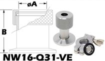 NW16 Quick Coupling To 5/16 OD Tube Size (NW16 - Q31 - VE) - Chemtech Scientific Incorporated
