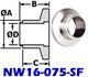 NW16 Short Weld Flange (NW16 - 075 - SF - OS) - Chemtech Scientific Incorporated