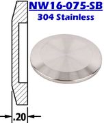 NW16 - Stainless Blank NW16 - 075 - SB - Chemtech Scientific Incorporated