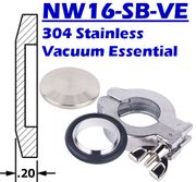 NW16 - Stainless Blank NW16 - SB - VE - Chemtech Scientific Incorporated